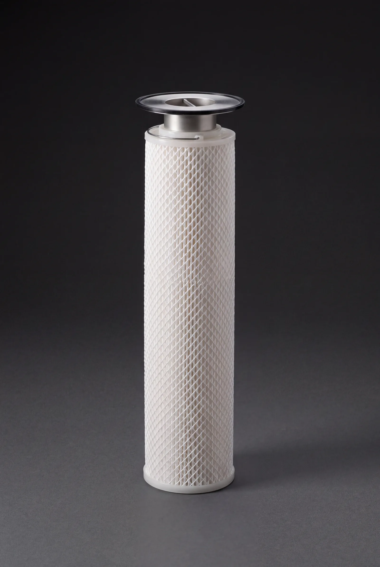Pall Marksman compatible high-flow pleated replacement filter cartridge, 40 inch, polypropylene with stainless-steel end cap – R+F FilterElements