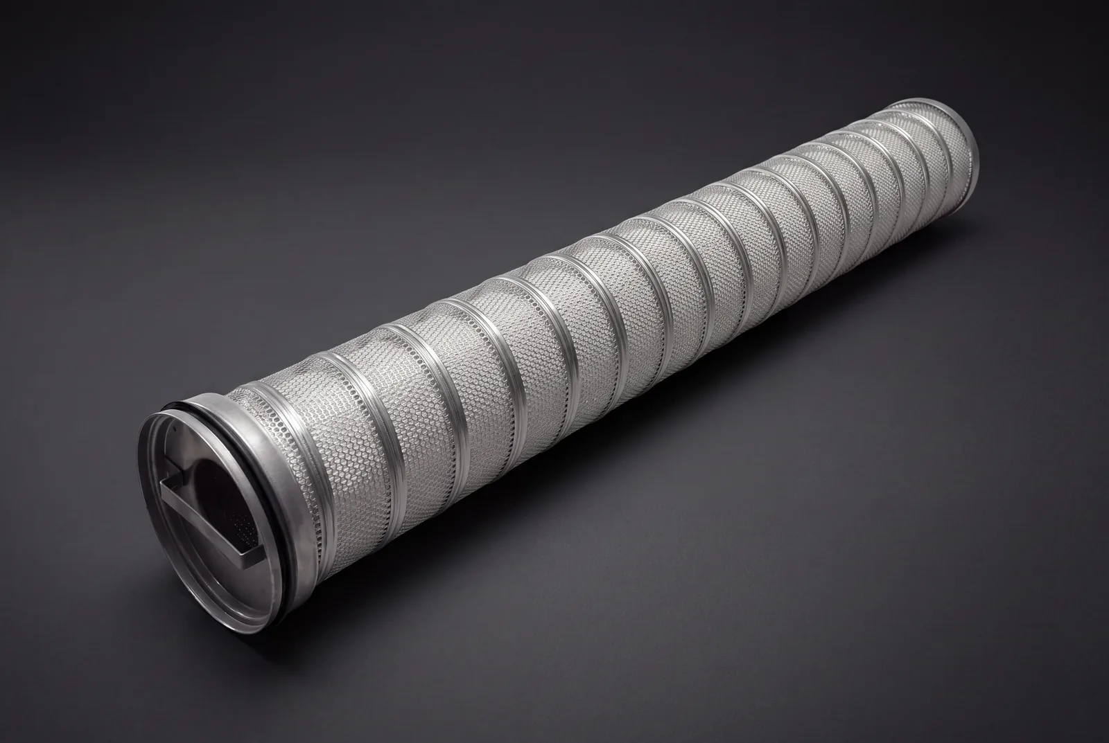 PECO Facet XstreamPure compatible high-flow pleated replacement filter cartridge, stainless-steel mesh, for iron removal and extreme conditions – R+F FilterElements